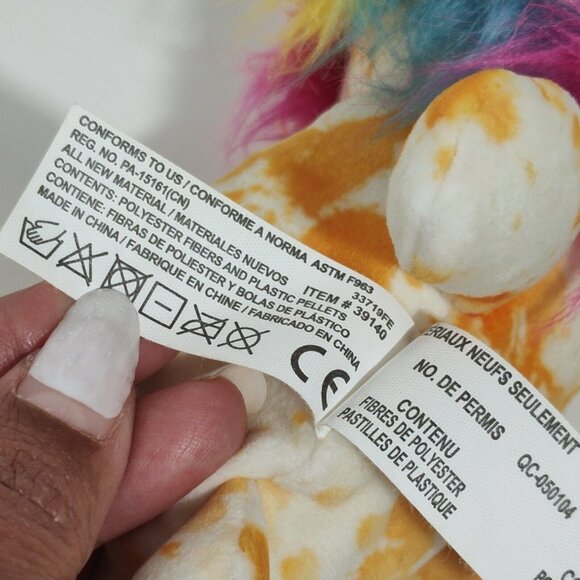 Cutetitos Fruititos Lionito Sherbetito Orange Lion Stuffed Animal Plush 7 in - Picture 8 of 8